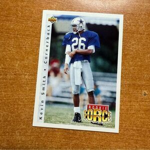 Rookie Force Kevin Smith Football Card‎